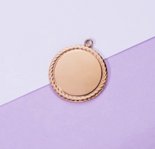 Charger l'image dans la galerie, Collier Médaille ' Tressée '