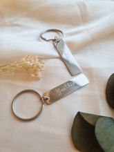 Charger l&#39;image dans la galerie, Porte clefs barre à personnaliser
