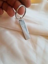 Charger l&#39;image dans la galerie, Porte clefs barre à personnaliser

