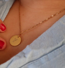 Charger l&#39;image dans la galerie, Collier Médaille et pierre de Naissance
