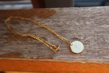 Charger l&#39;image dans la galerie, Collier Médaille et pierre de Naissance
